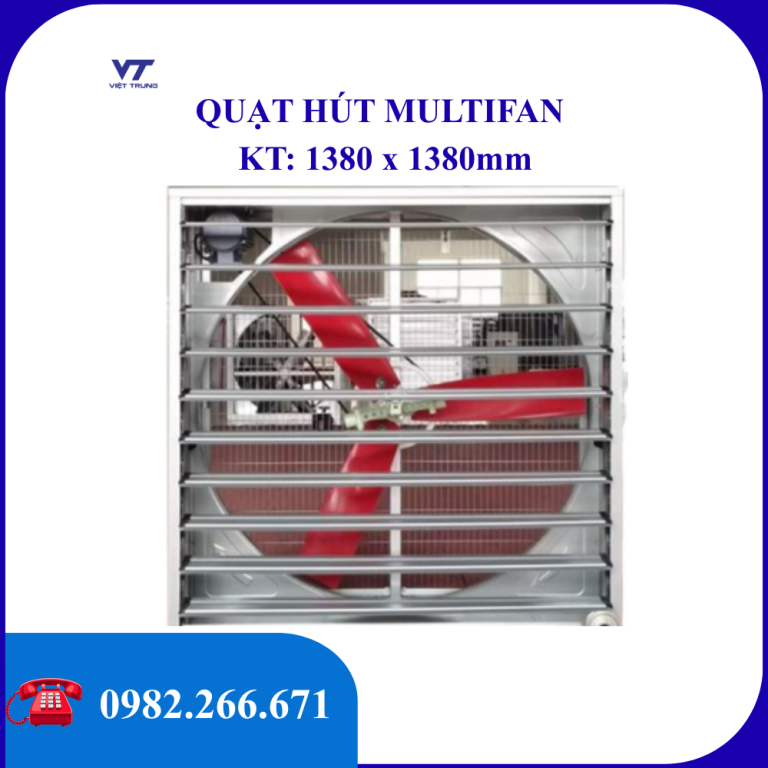 QUẠT THÔNG GIÓ MULTIFAN 1380X1380