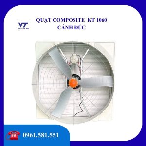 QUẠT HÚT COMPOSITE CÁNH NHÔM ĐÚC KT1060