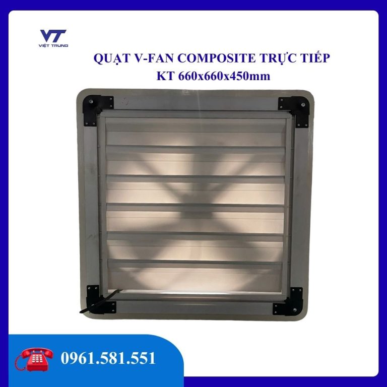 QUẠT HÚT COMPOSITE TRỰC TIẾP KT660x660
