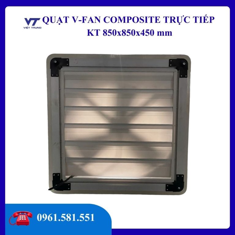 QUẠT HÚT COMPOSITE TRỰC TIẾP KT850x850