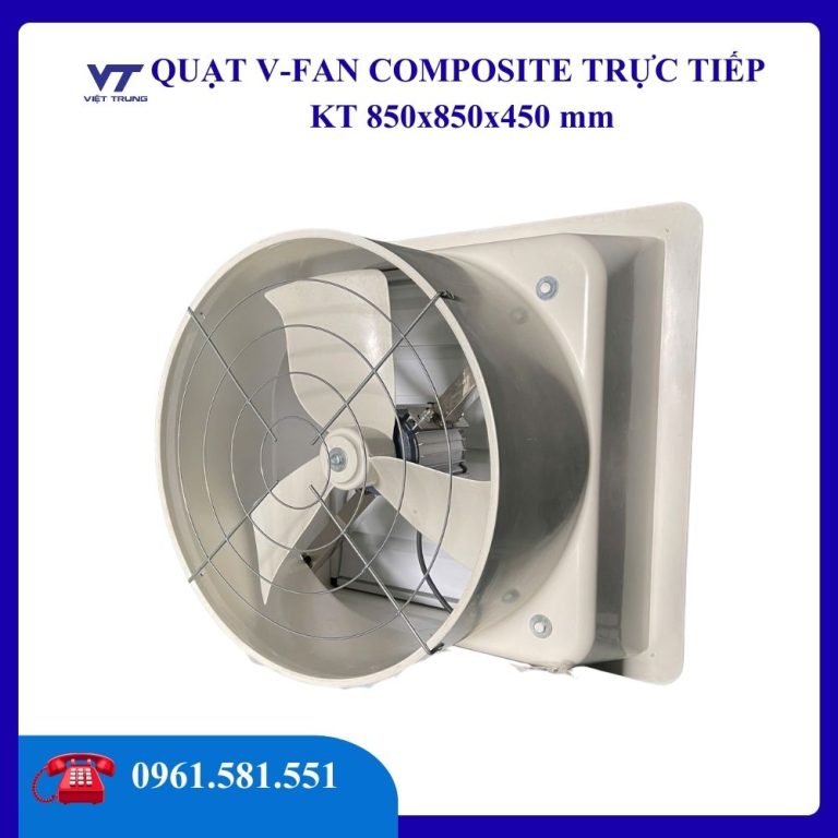 QUẠT HÚT COMPOSITE TRỰC TIẾP KT850x850