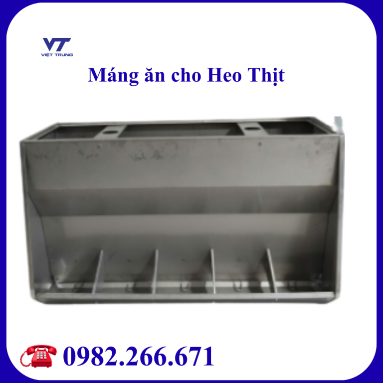 MÁNG ĂN CHO HEO THỊT 1.5m
