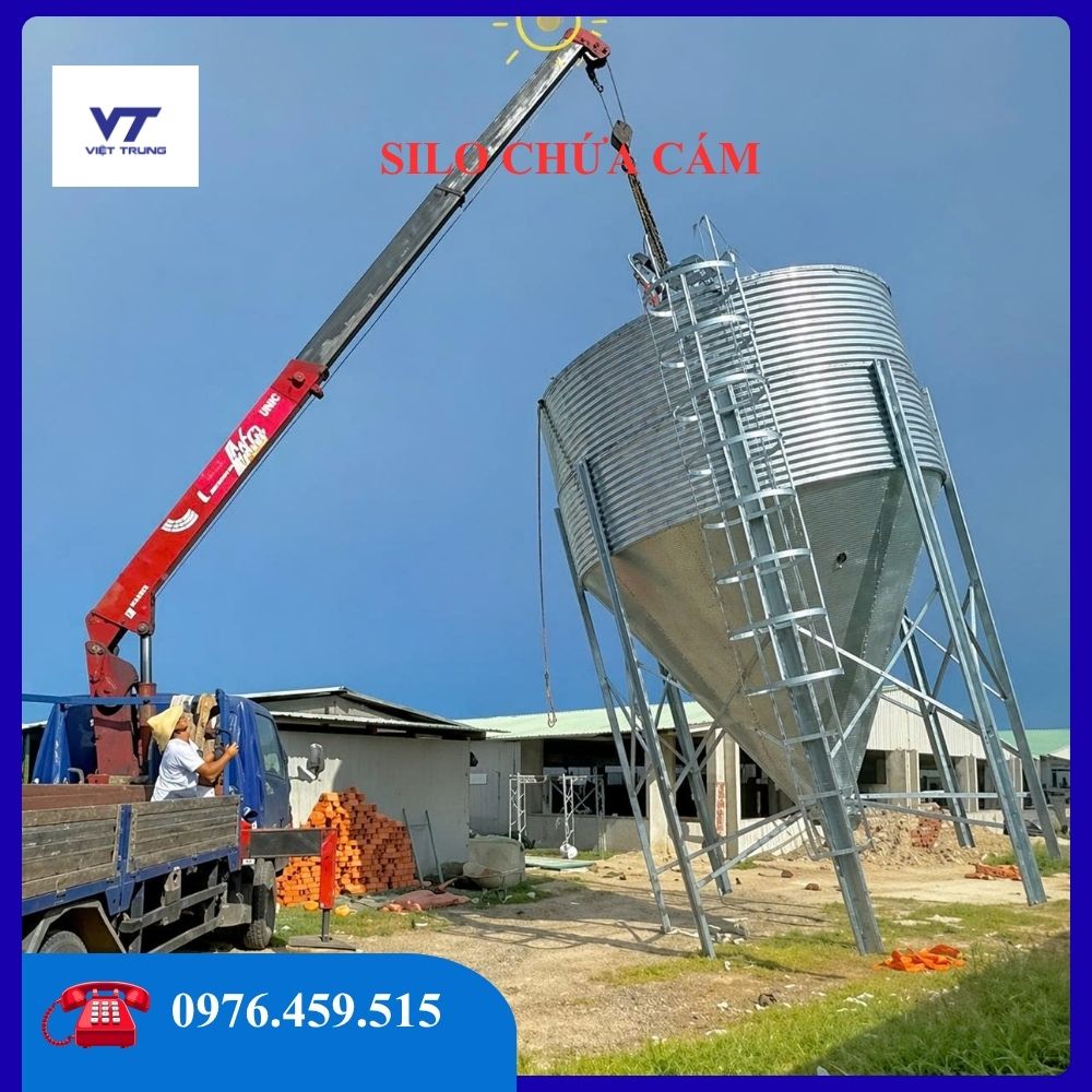SILO CHỨA CÁM 20 TẤN