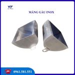 MÁNG GÀU INOX CHO HEO NÁI