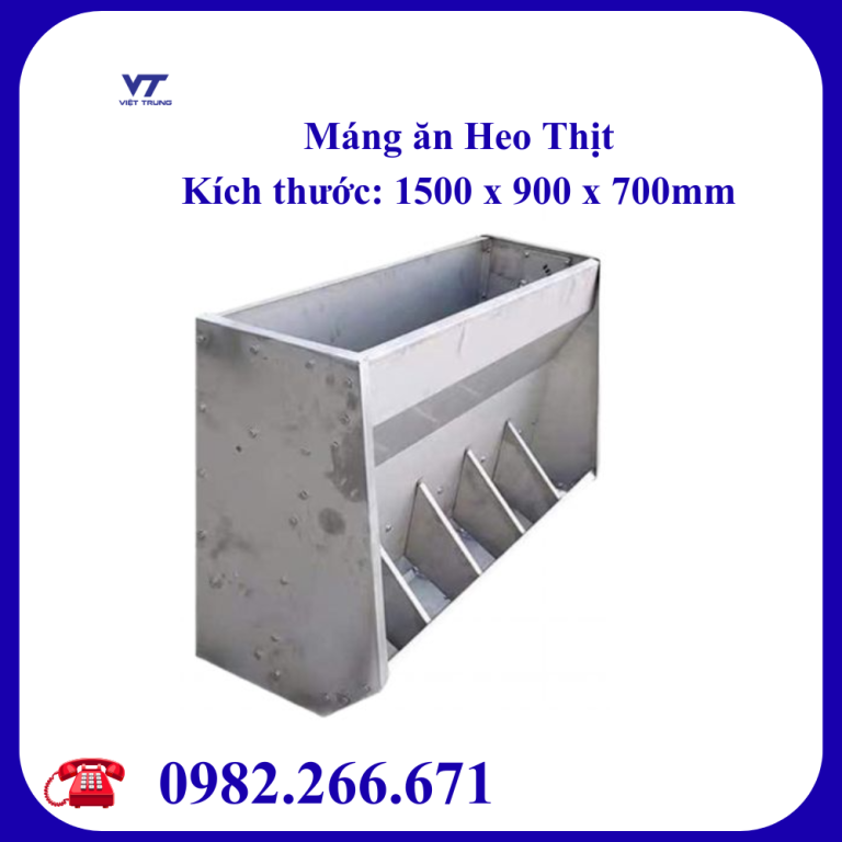 MÁNG ĂN CHO HEO THỊT 1.5m