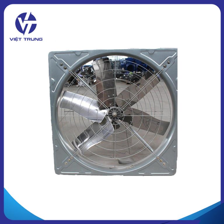 QUẠT THÔNG GIÓ TREO TRANG TRẠI MẠ KẼM 6 CÁNH 1120X1120