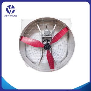 QUẠT HÚT TRANG TRẠI COMPOSITE CÁNH ĐỎ 1060X1060