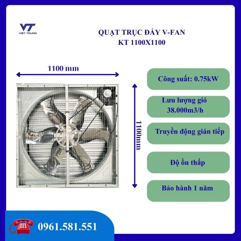 quạt hút trang trại trục đẩy 1100x1100
