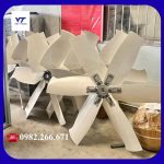 QUẠT THÔNG GIÓ VUÔNG TRANG TRẠI CÁNH POM 1220x1220MM