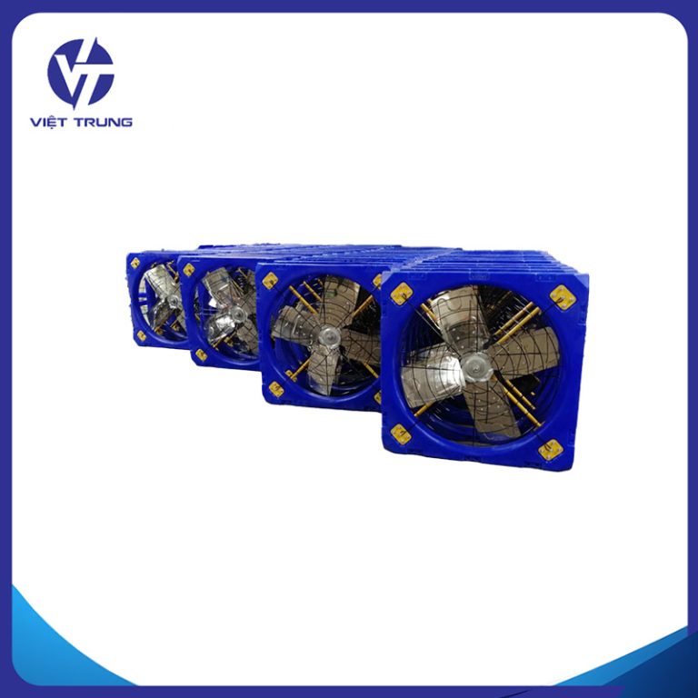 QUẠT THÔNG GIÓ TREO TRANG TRẠI NHỰA 4 CÁNH 1140X1140