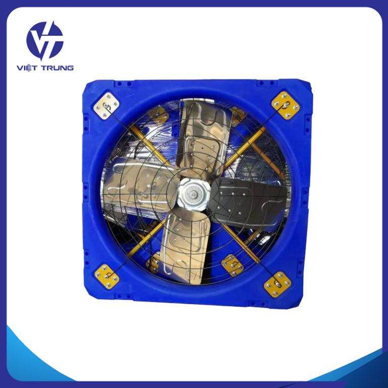 Quạt thông gió treo trang trại nhựa 4 cánh 1140x1140