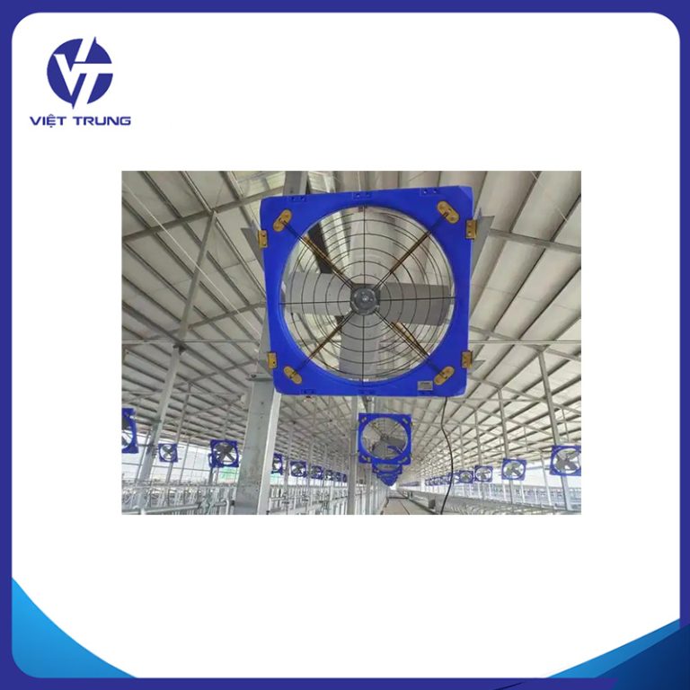 QUẠT THÔNG GIÓ TREO TRANG TRẠI NHỰA 4 CÁNH 1140X1140
