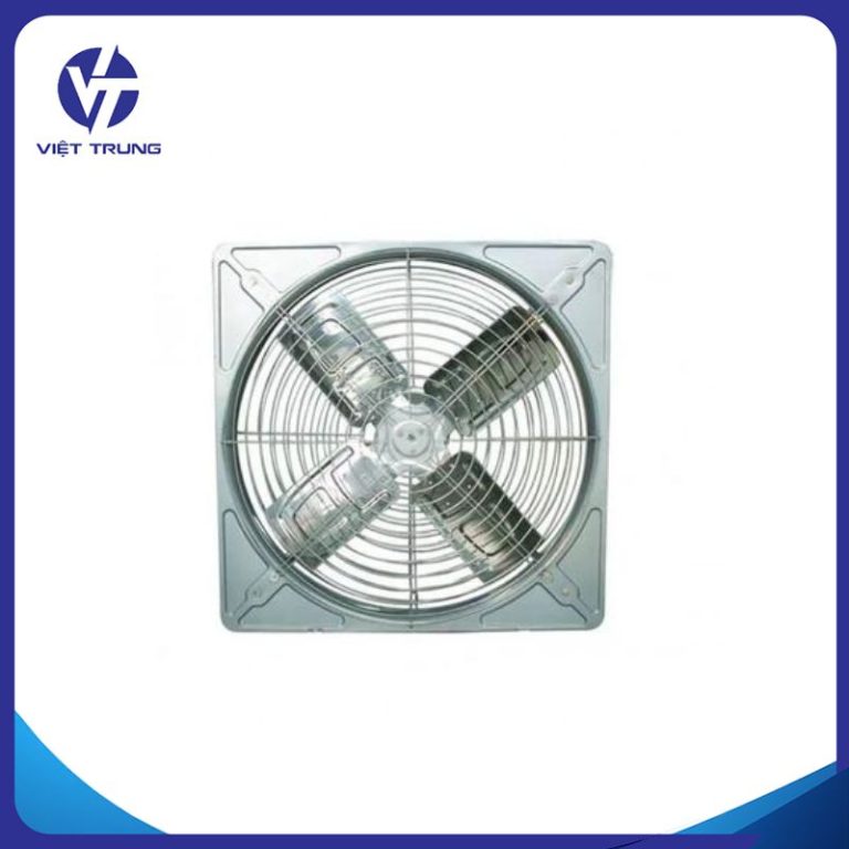 Quạt thông gió treo trang trại mạ kẽm 4 cánh 1120x1120