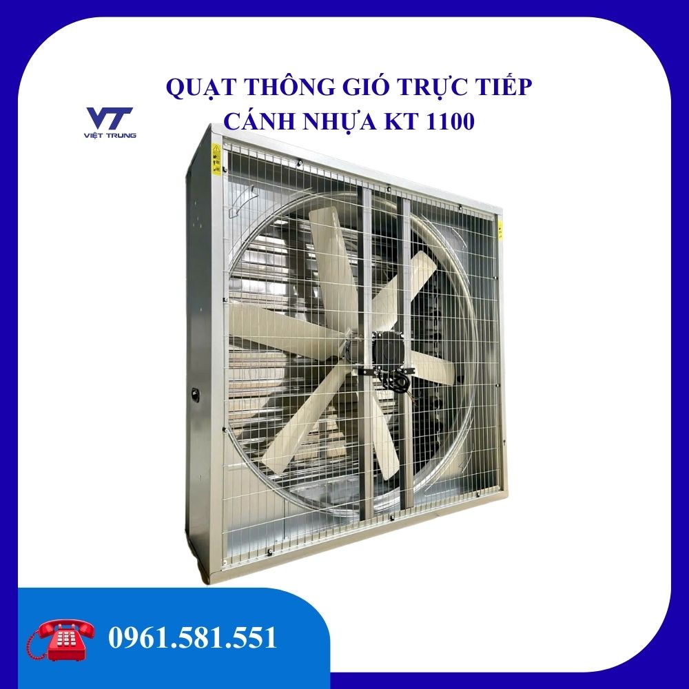 QUẠT THÔNG GIÓ KT1100 CÁNH COMPOSITE