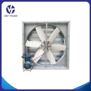QUẠT THÔNG GIÓ VUÔNG TRANG TRẠI TRỰC TIẾP CÁNH COMPOSITE 1380×1380