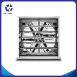 QUẠT THÔNG GIÓ VUÔNG TRANG TRẠI VỎ INOX 430 1100×1100
