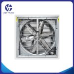 Quạt thông gió vuông trang trại vỏ inox 430 1100x1100