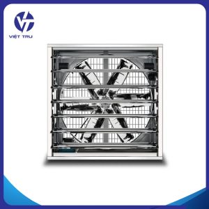 QUẠT THÔNG GIÓ VUÔNG TRANG TRẠI VỎ INOX 430 1220×1220