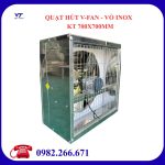 QUẠT HÚT VUÔNG VỎ INOX KT700X700MM