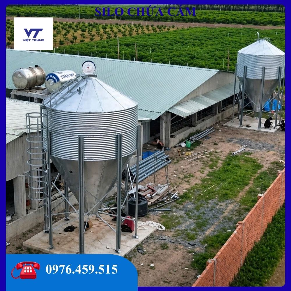 SILO CHỨA CÁM 20 TẤN