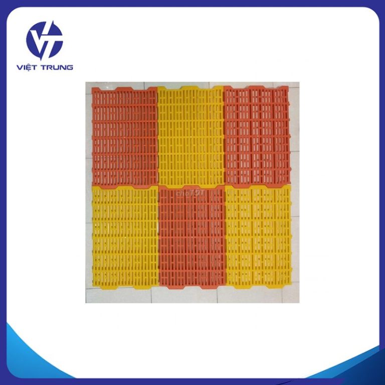 TẤM NHỰA LÓT SÀN CHUỒNG HEO 3 CHỐT 40X60CM