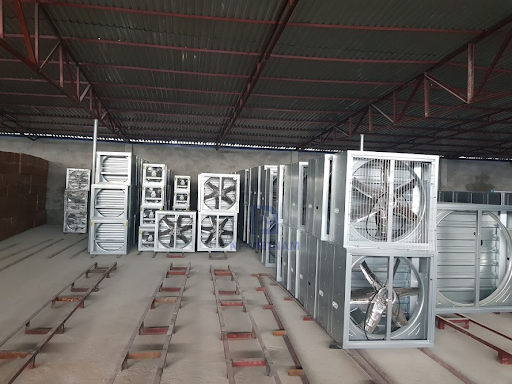 Quạt hút công nghiệp vuông