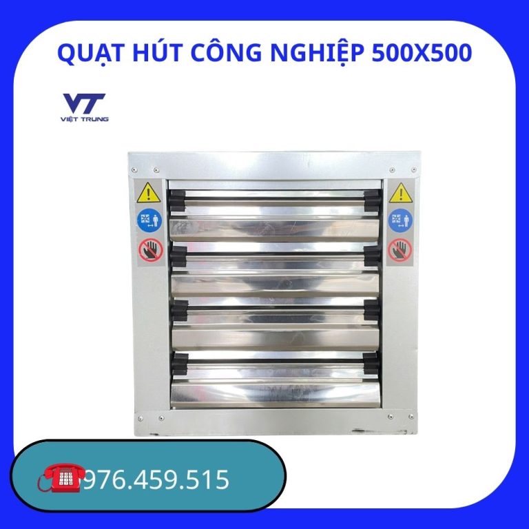 QUẠT HÚT CÔNG NGHIỆP 500X500