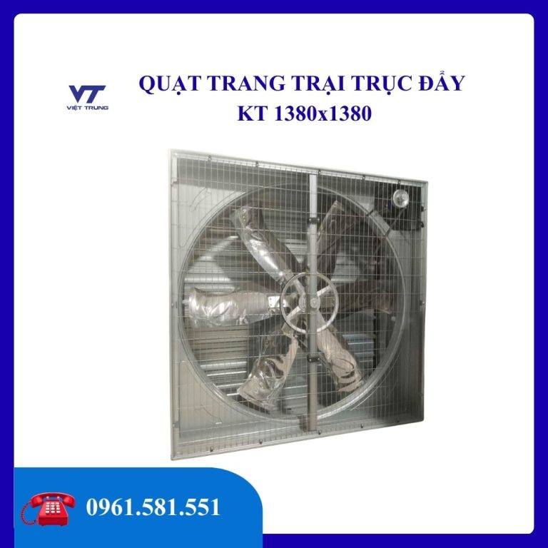 QUẠT TRANG TRẠI TRỤC ĐẨY 1380×1380