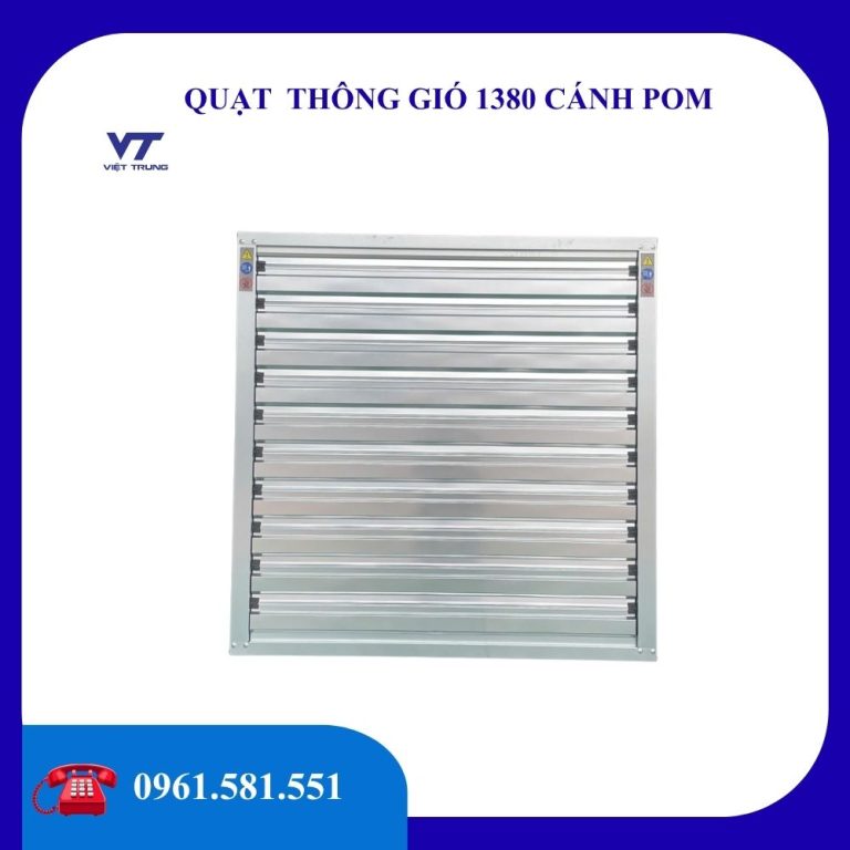 Quạt thông gió 1380 cánh POM