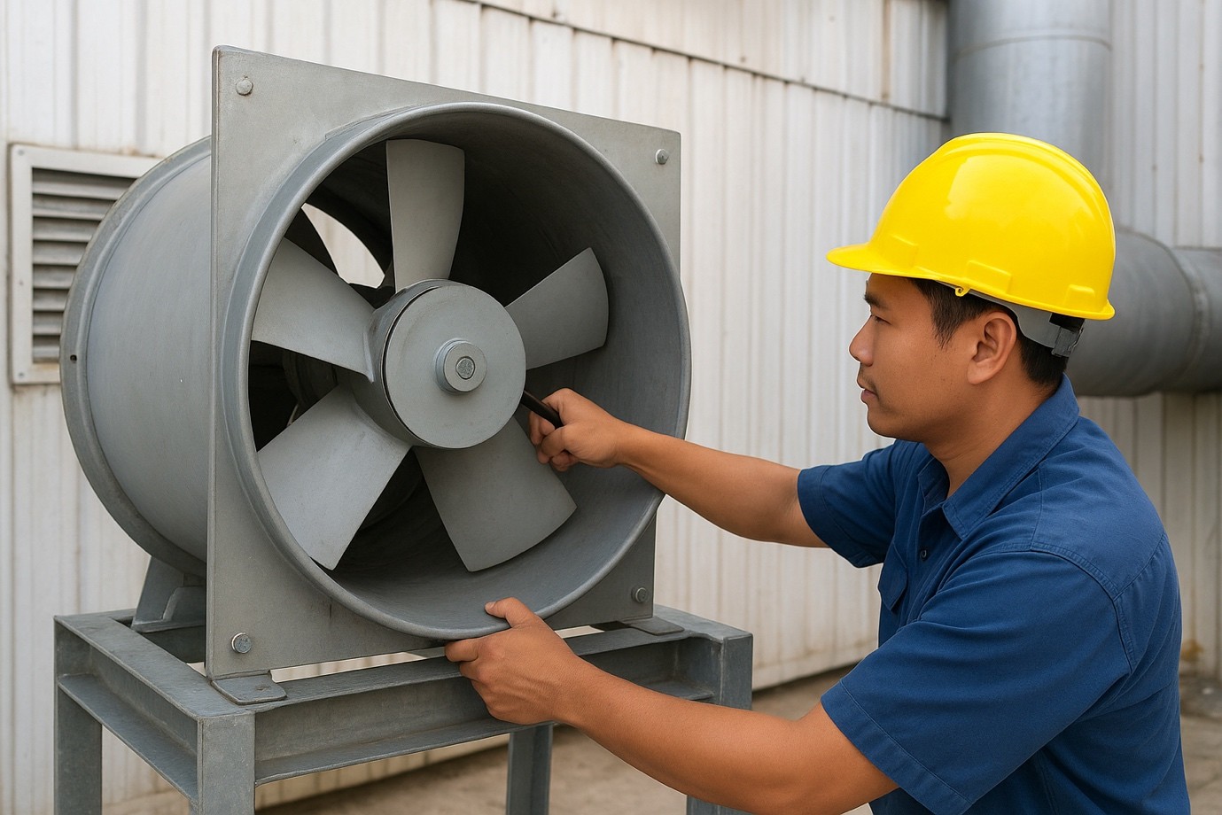 quạt thông gió công nghiệp