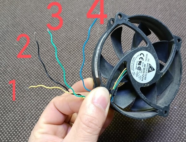 quạt thông gió 4 dây