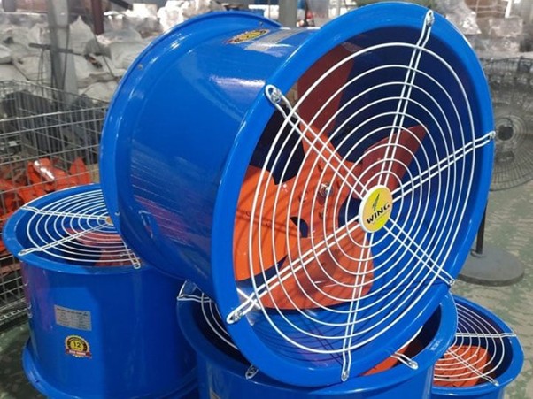 quạt thông gió chạy êm