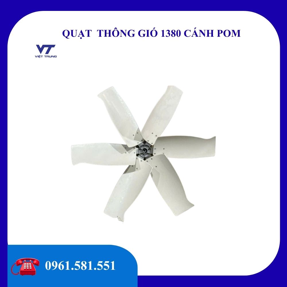 QUẠT THÔNG GIÓ 1380 CÁNH POM