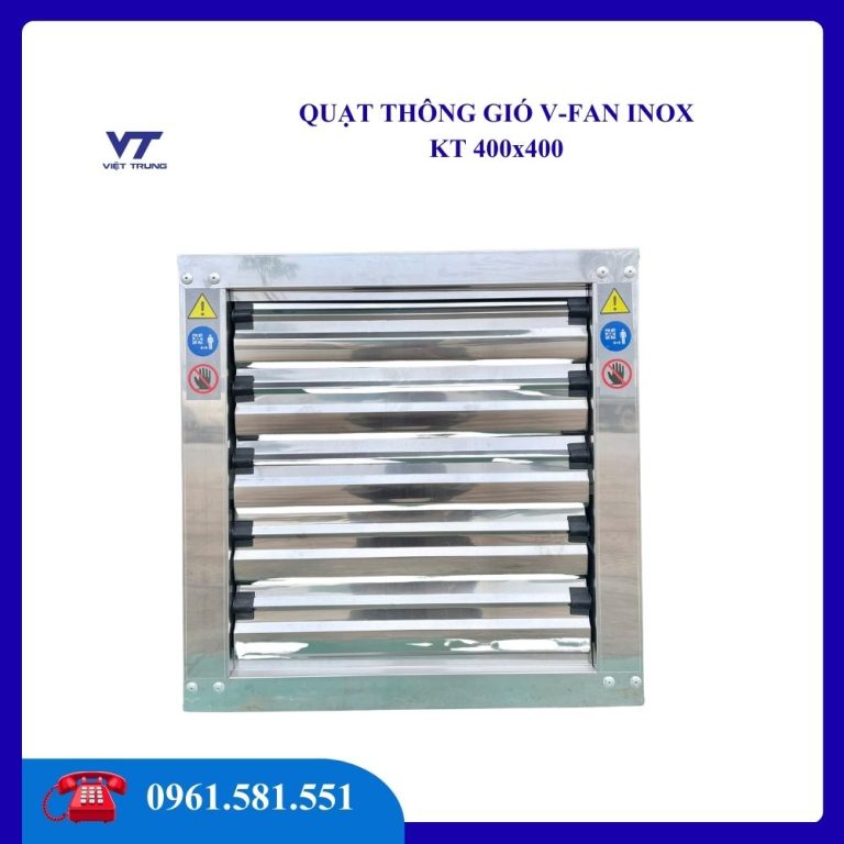 QUẠT THÔNG GIÓ VUÔNG 400×400