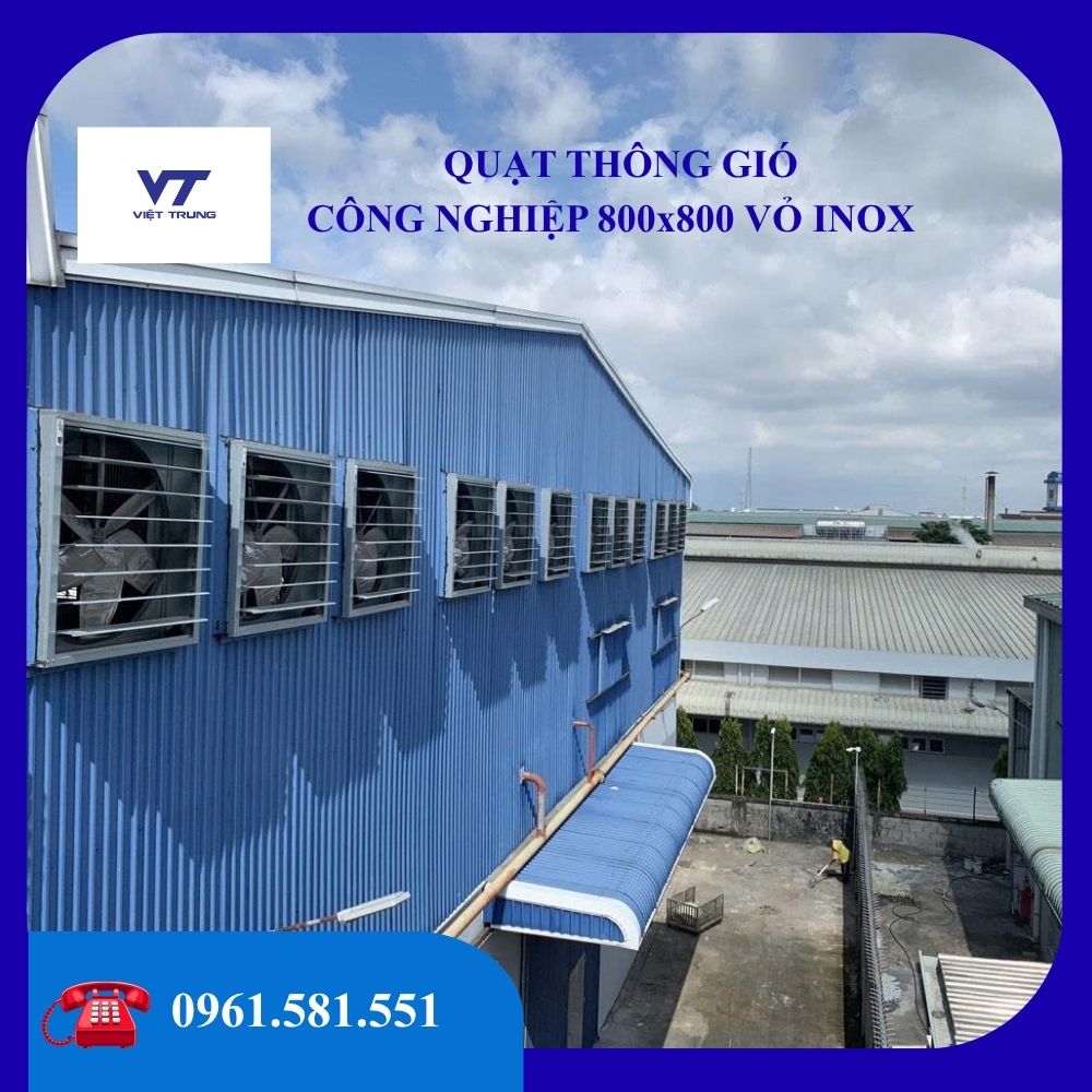 Quạt thông gió công nghiệp 800x800