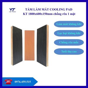 Tấm cooling pad chống rêu 1 mặt 1800mm