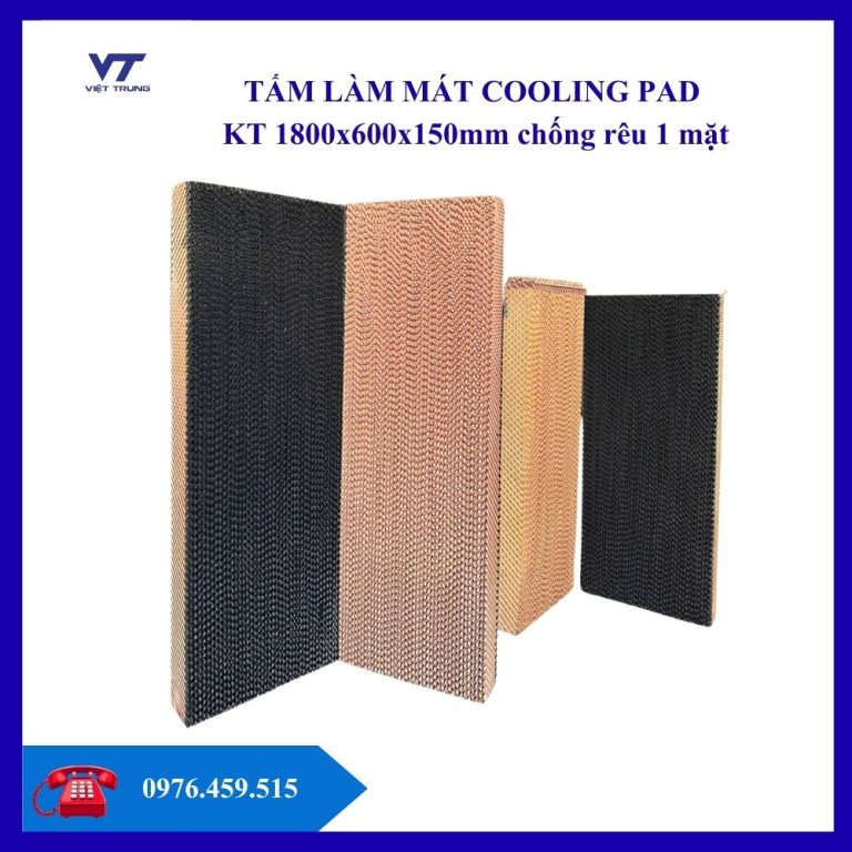 Tấm cooling pad chống rêu 1 mặt 1800mm