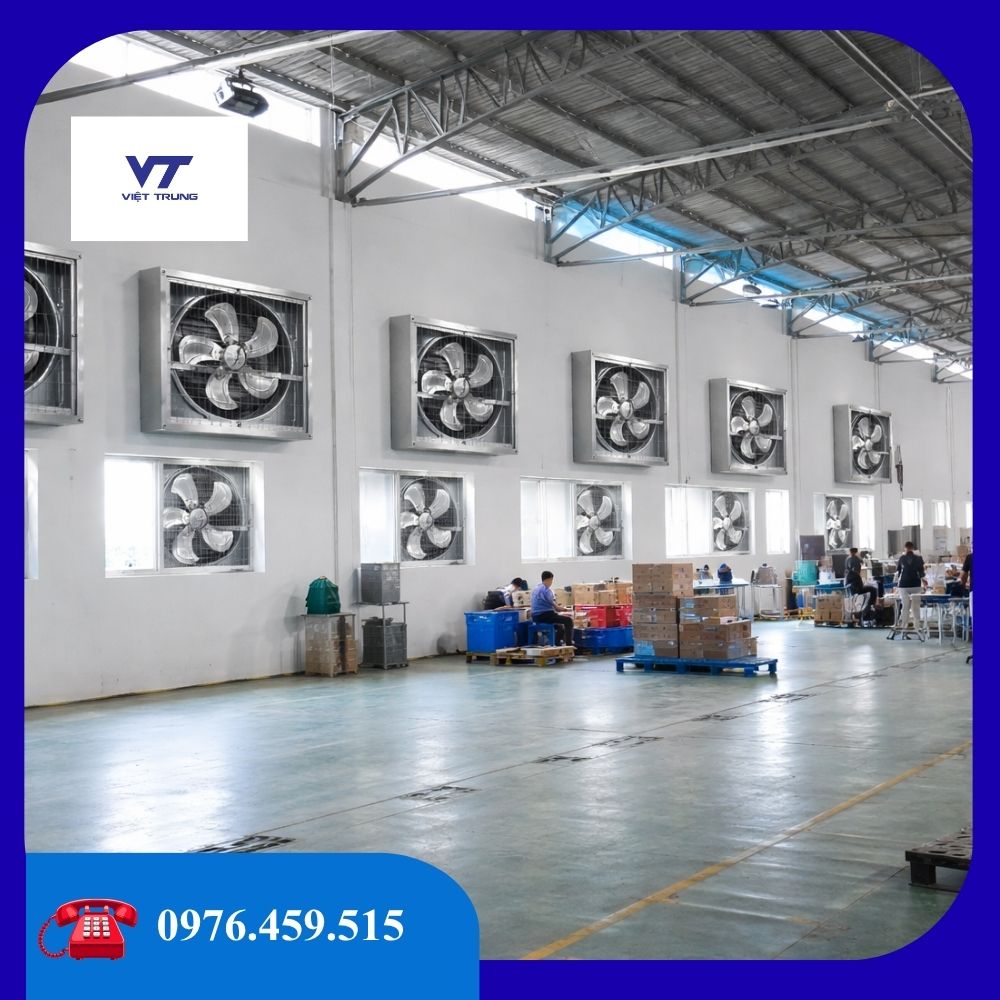Quạt hút vuông KT 600mm vỏ INOX