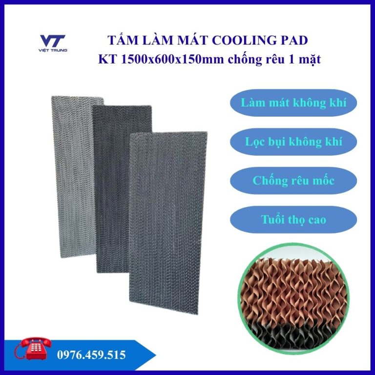 Tấm làm mát chống rêu KT 1500mm