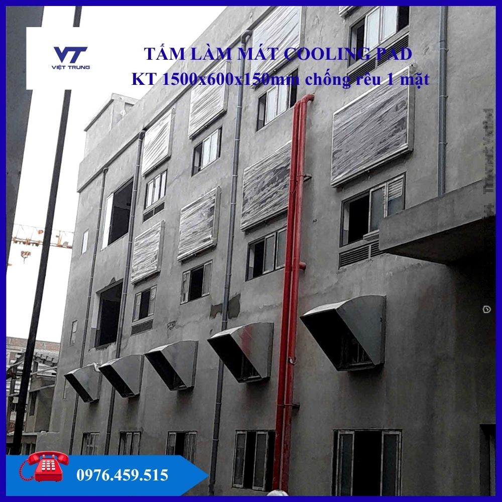 Tấm làm mát chống rêu KT 1500mm