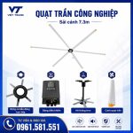 QUẠT TRẦN CÔNG NGHIỆP SẢI CÁNH 7.3M