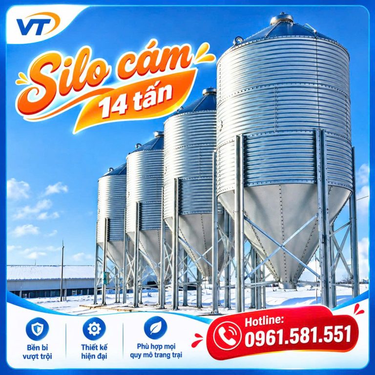 Silo cám 14 tấn