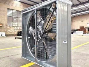 Ứng dụng quạt thông gió vuông công nghiệp trong các nhà máy