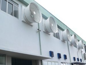 Giải pháp làm mát nhà xưởng với quạt thông gió hiện đại
